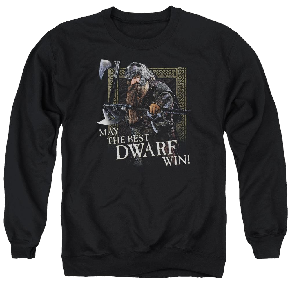 Lord of the Rings The Best Dwarf Men's Crewneck Sweatshirt Men's Crewneck Sweatshirt Lord Of The Rings