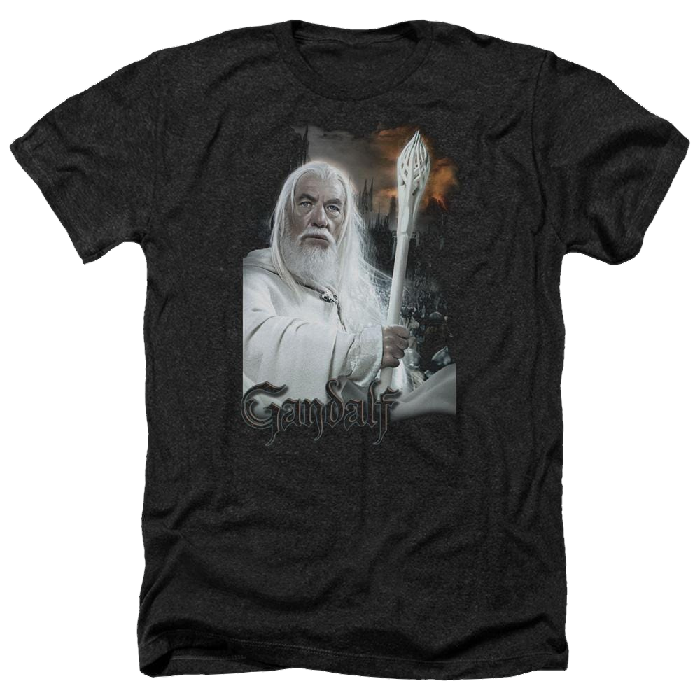 Lord of the Rings Gandalf Men's Heather T-Shirt Men's Heather T-Shirt Lord Of The Rings