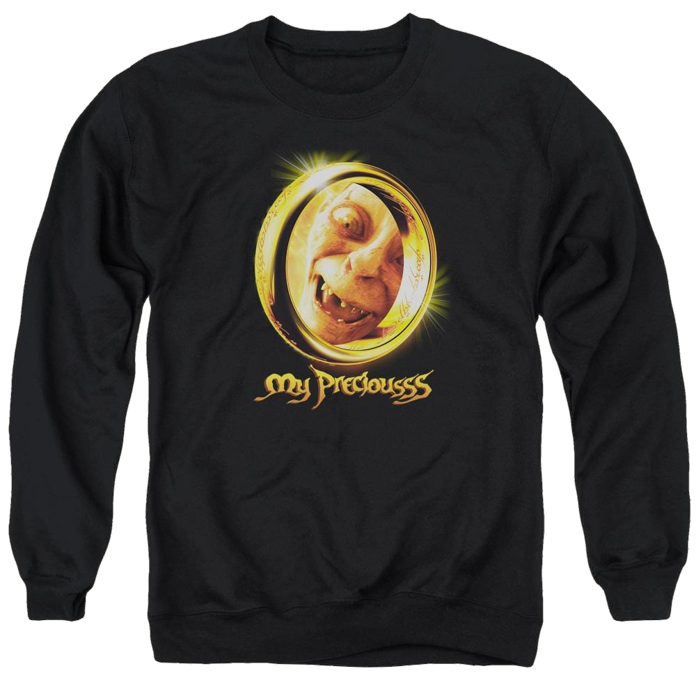 Lord of the Rings My Precious Men's Crewneck Sweatshirt Men's Crewneck Sweatshirt Lord Of The Rings