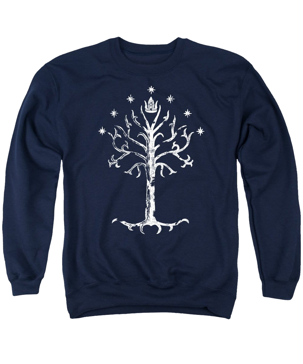 Lord of the Rings Tree Of Gondor Men's Crewneck Sweatshirt Men's Crewneck Sweatshirt Lord Of The Rings