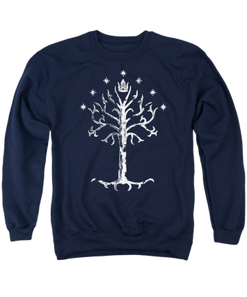 Lord of the Rings Tree Of Gondor Men's Crewneck Sweatshirt Men's Crewneck Sweatshirt Lord Of The Rings
