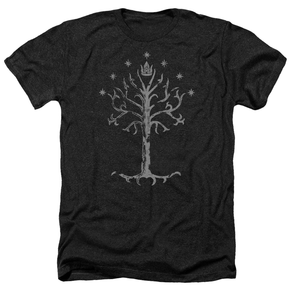 Lord of the Rings Tree Of Gondor Men's Heather T-Shirt Men's Heather T-Shirt Lord Of The Rings