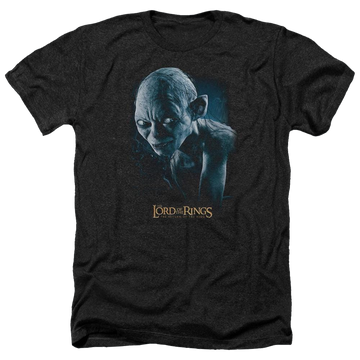 Charcoal men's heather t-shirt with Lord of the Rings Sneaking graphic