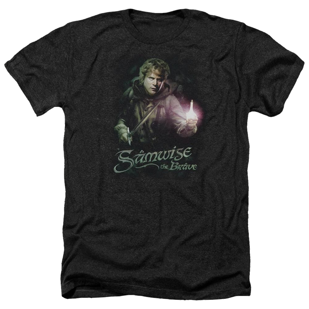Lord of the Rings Samwise The Brave Men's Heather T-Shirt Men's Heather T-Shirt Lord Of The Rings