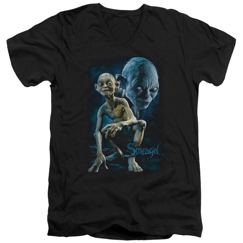 Lord of the Rings Smeagol Men's V-Neck T-Shirt Men's V-Neck T-Shirt Lord Of The Rings