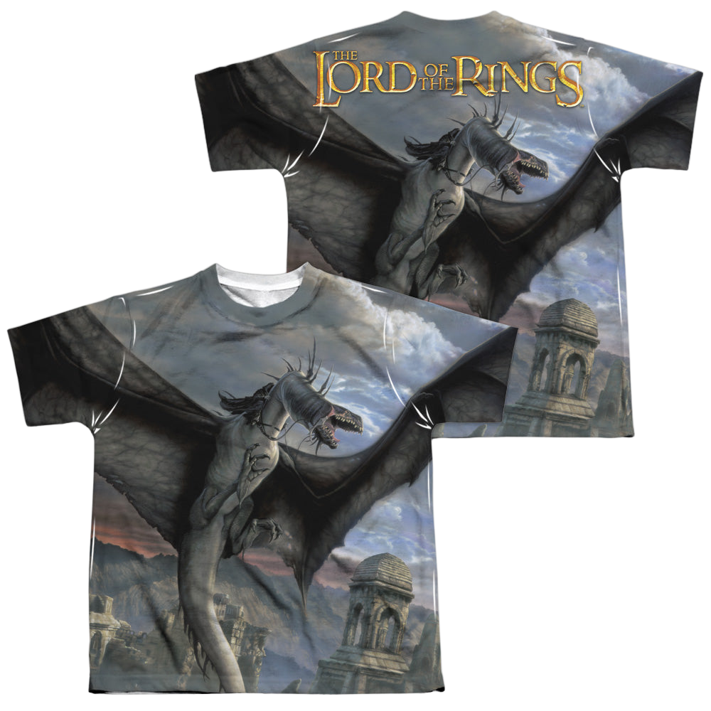 Lord of the Rings Trilogy, The Fellbeast - Youth All-Over Print T-Shirt Youth All-Over Print T-Shirt (Ages 8-12) Lord Of The Rings
