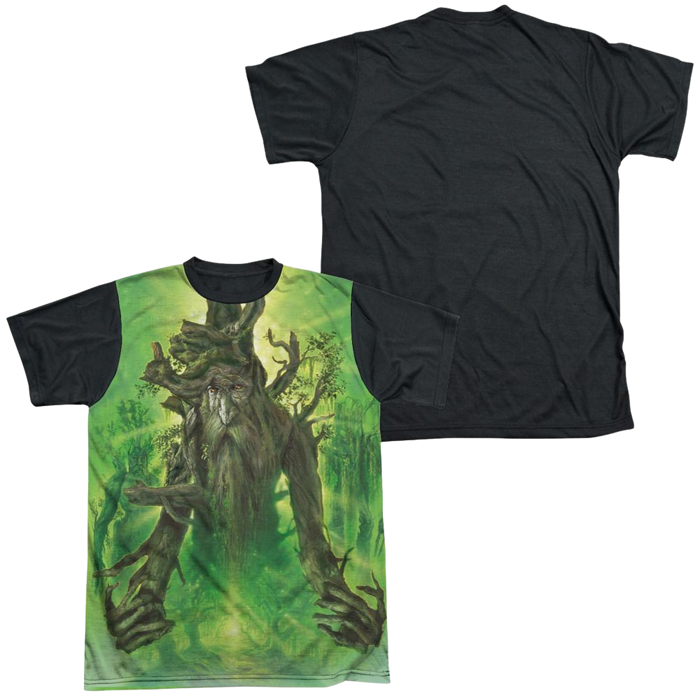 Lord of the Rings Treebeard Men's Black Back T-Shirt Men's Black Back T-Shirt Lord Of The Rings