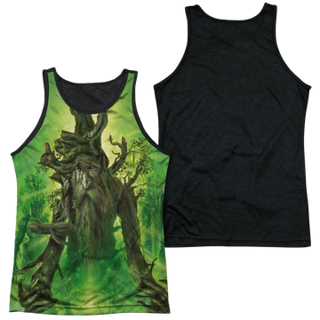 Lord of the Rings Treebeard men's black back tank
