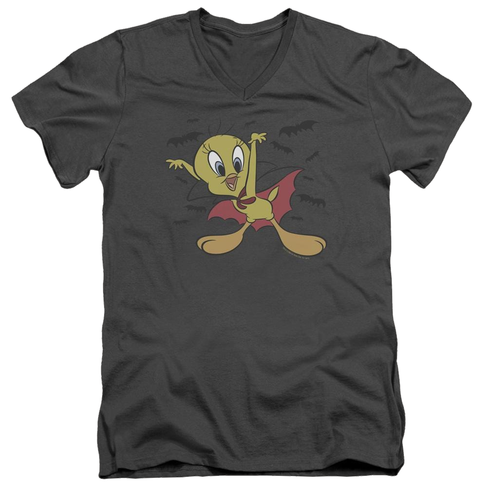 Looney Tunes Vampire Tweety Men's V-Neck T-Shirt Men's V-Neck T-Shirt Looney Tunes