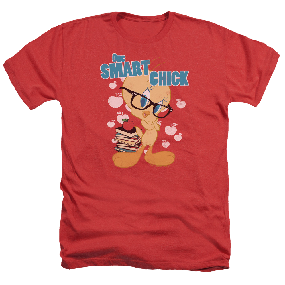 Looney Tunes One Smart Chick Men's Heather T-Shirt Men's Heather T-Shirt Looney Tunes