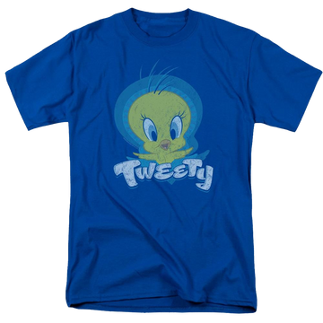 Royal men's regular fit t-shirt with Looney Tunes Tweety Swirl graphic