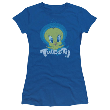 Royal juniors t-shirt with Looney Tunes Tweety Swirl graphic
