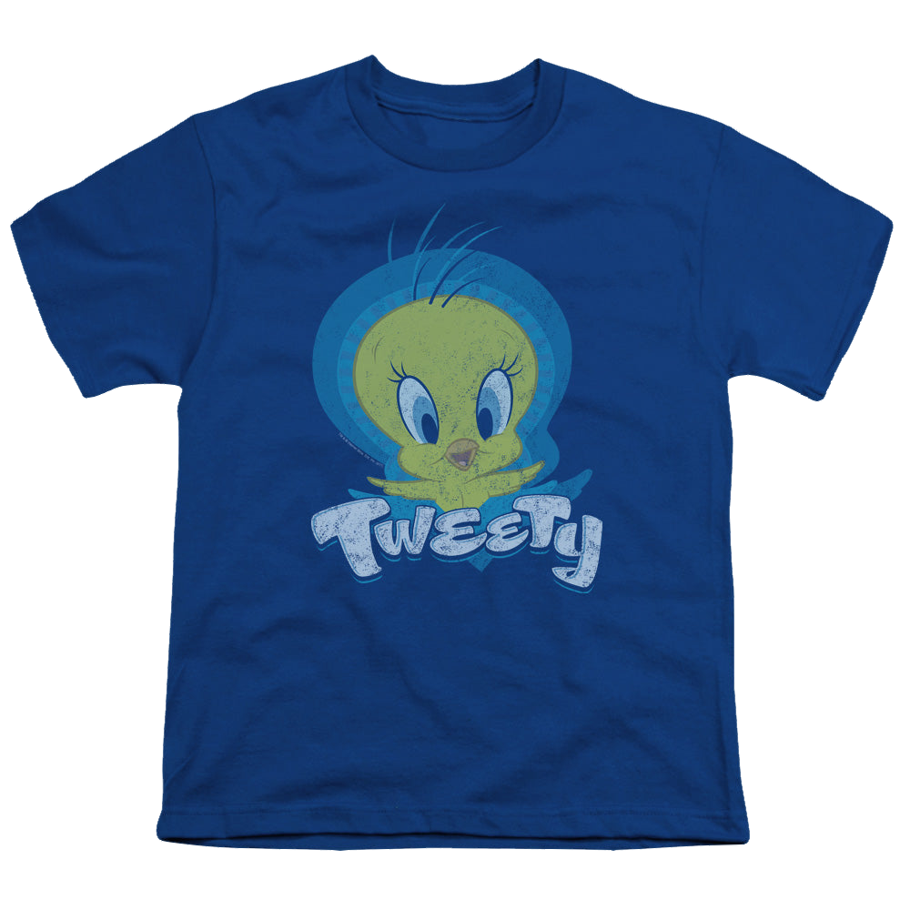 Looney Tunes Tweety Swirl - Youth T-Shirt Youth T-Shirt (Ages 8-12) Looney Tunes