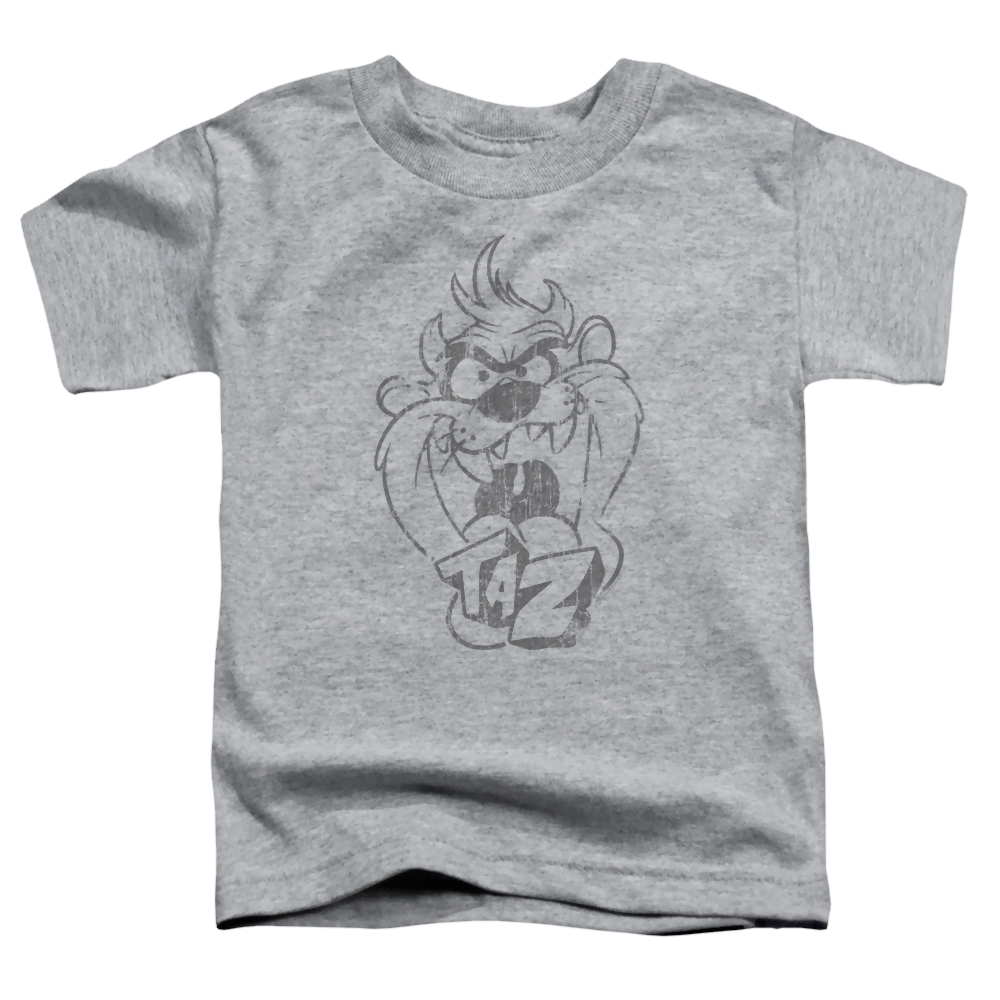 Looney Tunes Faded Taz - Kid's T-Shirt Kid's T-Shirt (Ages 4-7) Looney Tunes