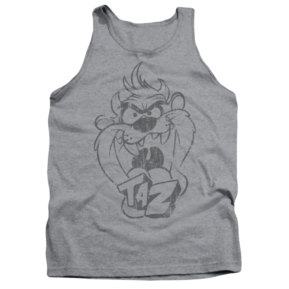 Looney Tunes Faded Taz Men's Tank Men's Tank Looney Tunes