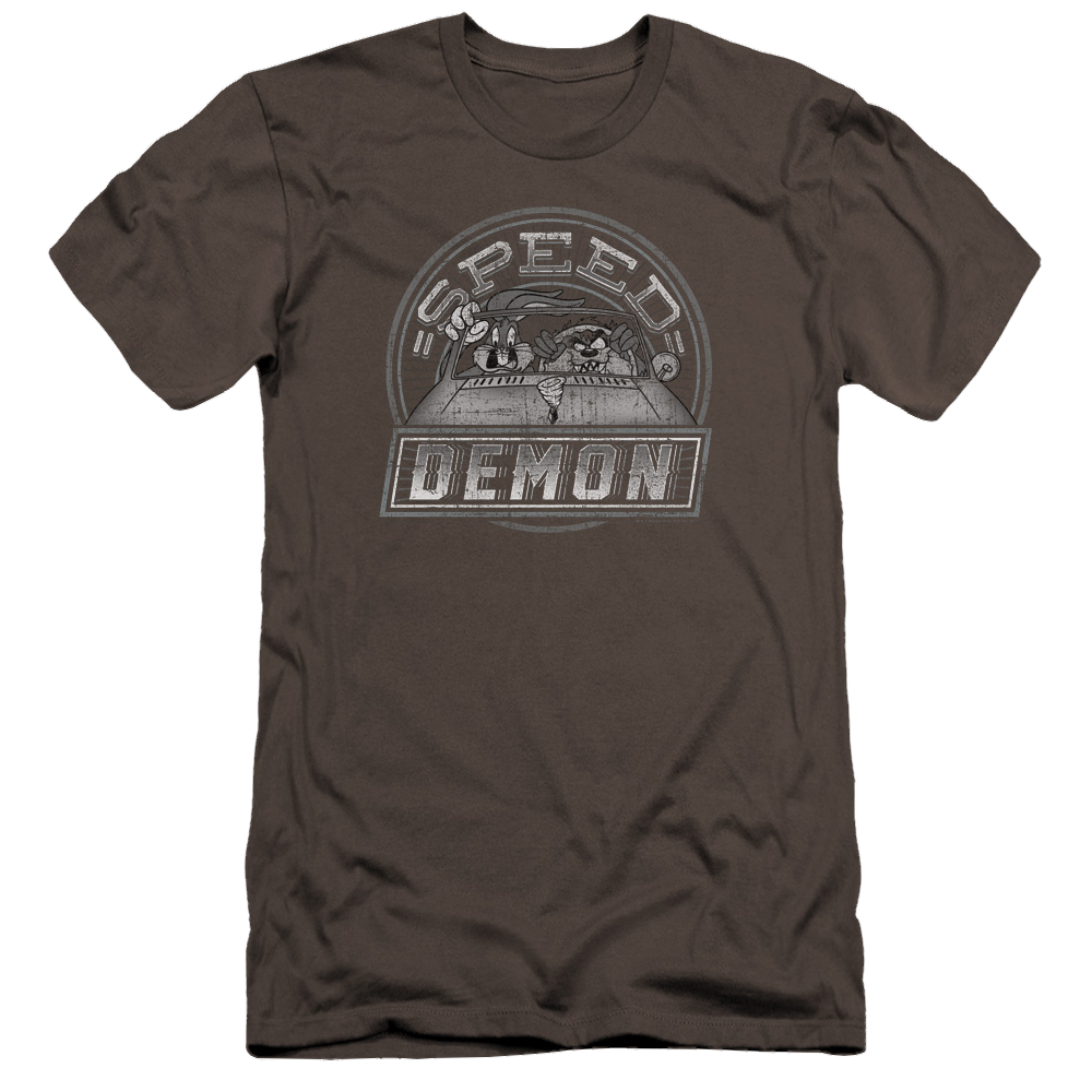 Looney Tunes Speed Demon Men's Premium Slim Fit T-Shirt Men's Premium Slim Fit T-Shirt Looney Tunes