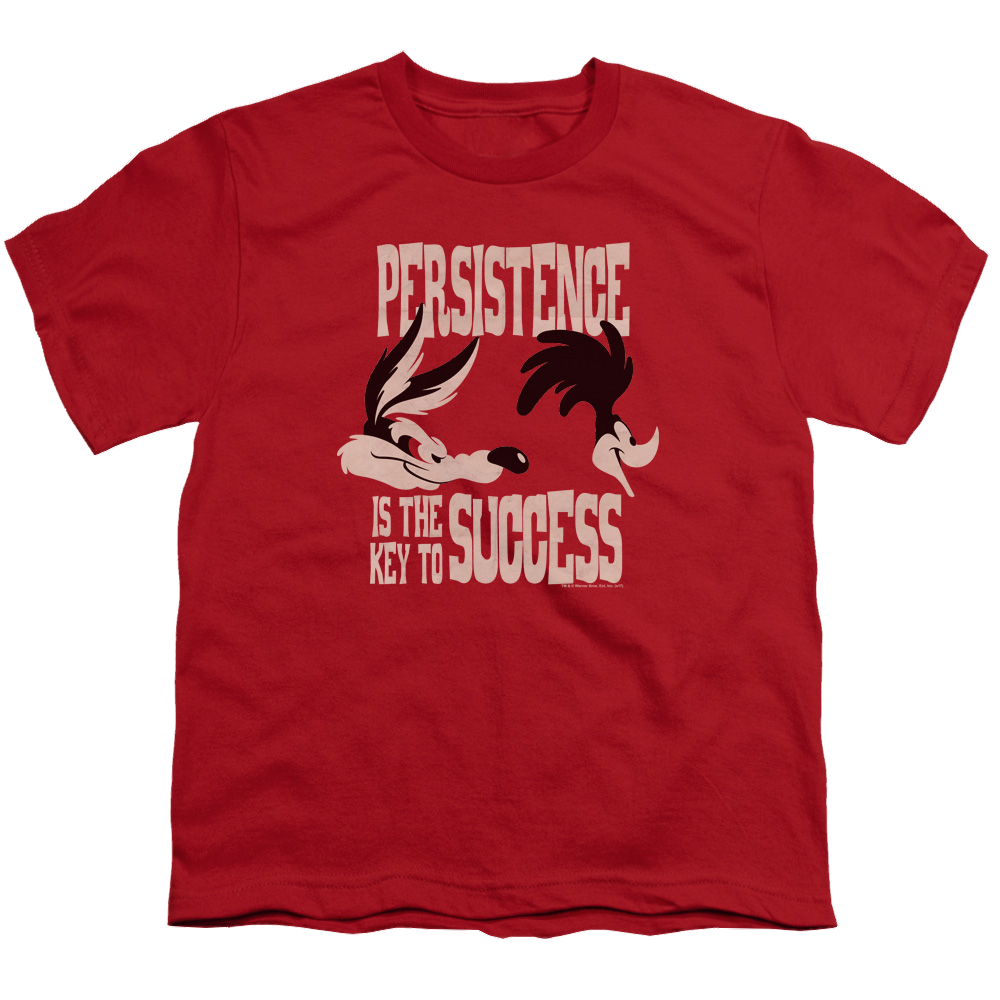 Looney Tunes Persistence - Youth T-Shirt Youth T-Shirt (Ages 8-12) Looney Tunes