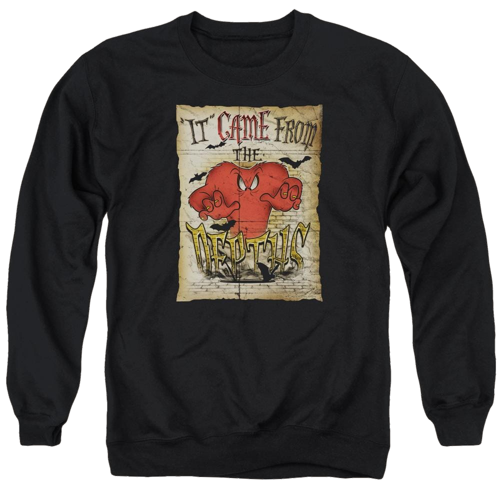 Looney Tunes The Depths Men's Crewneck Sweatshirt Men's Crewneck Sweatshirt Looney Tunes