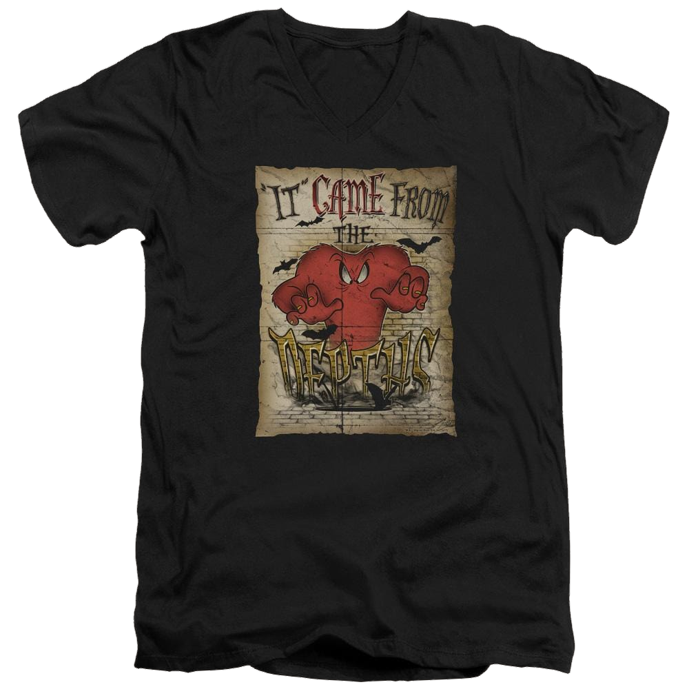 Looney Tunes The Depths Men's V-Neck T-Shirt Men's V-Neck T-Shirt Looney Tunes