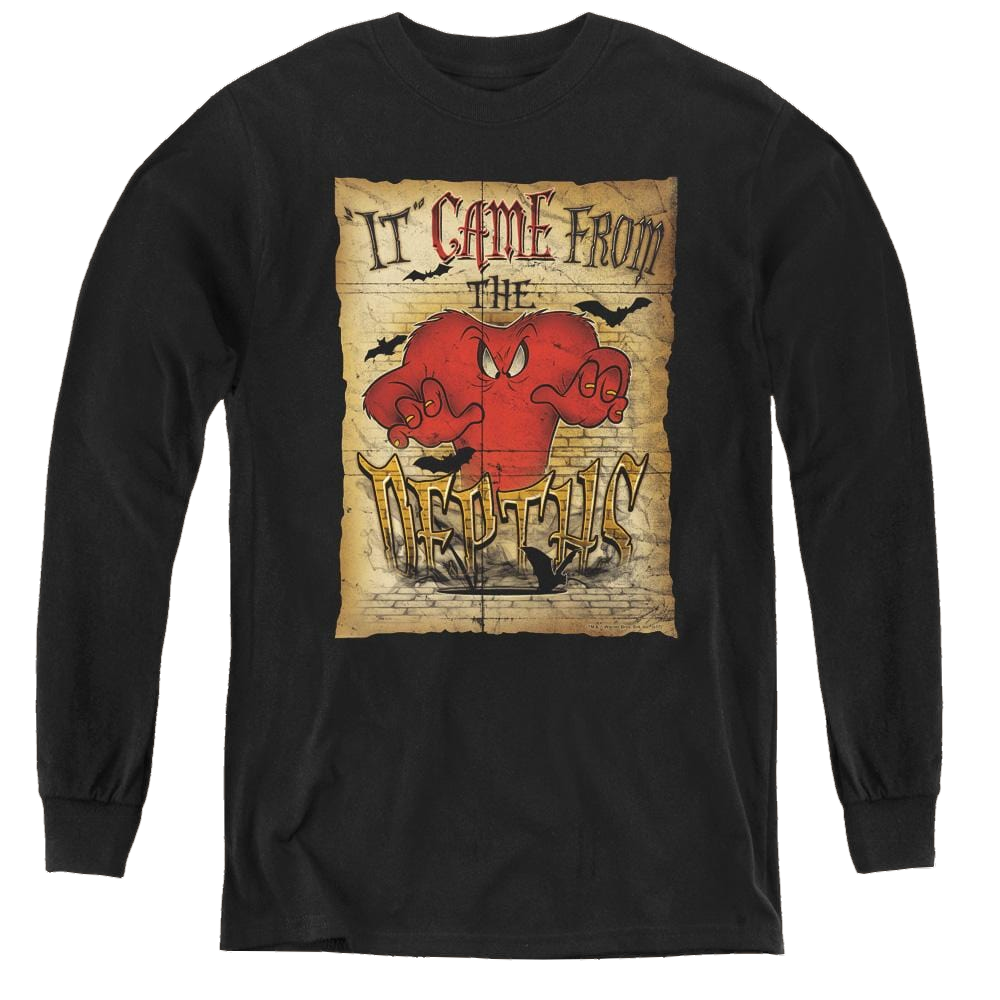 Looney Tunes The Depths - Youth Long Sleeve T-Shirt Youth Long Sleeve T-Shirt Looney Tunes