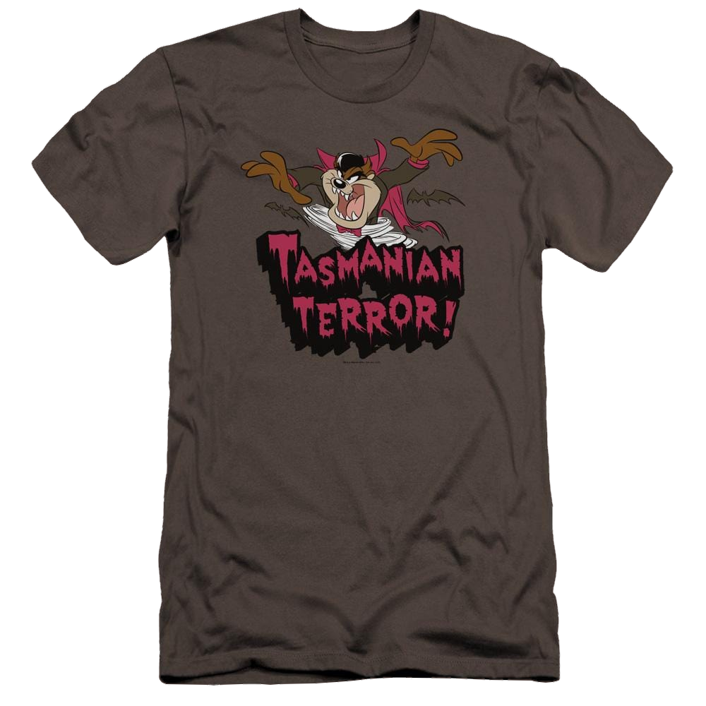 Looney Tunes Taz Terror Men's Premium Slim Fit T-Shirt Men's Premium Slim Fit T-Shirt Looney Tunes