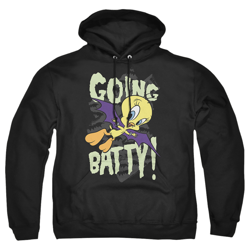 Looney Tunes Going Batty Pullover Hoodie Pullover Hoodie Looney Tunes