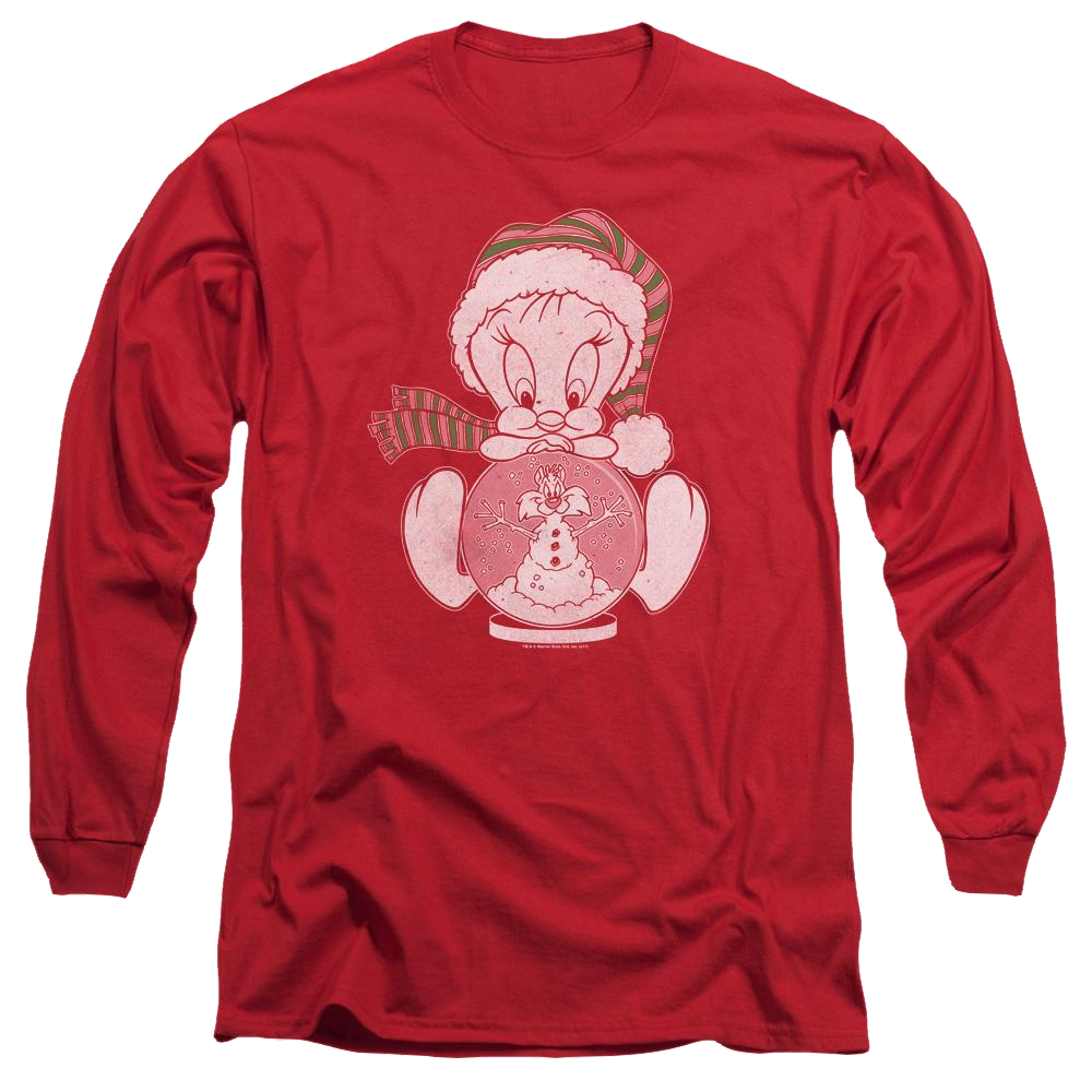 Looney Tunes Tweey Globe Men's Long Sleeve T-Shirt Men's Long Sleeve T-Shirt Looney Tunes
