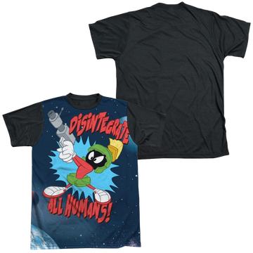 Looney Tunes Disintegrate men's black back t-shirt