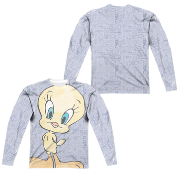 Looney Tunes Tweety Girl men's all-over print long sleeve