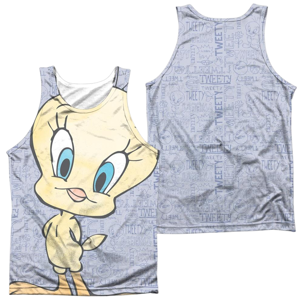 Looney Tunes Tweety Girl Men's All Over Print Tank Men's All Over Print Tank Looney Tunes