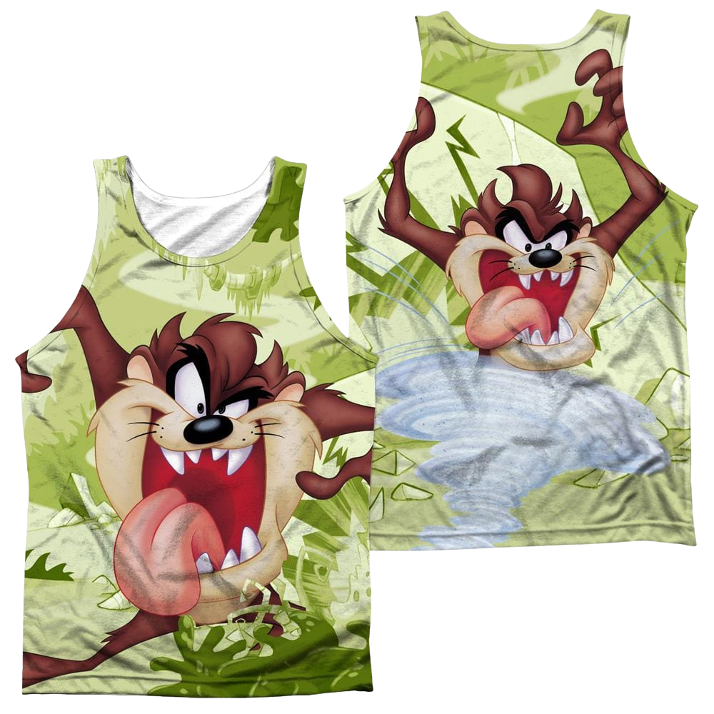 Looney Tunes Taz Men's All Over Print Tank Men's All Over Print Tank Looney Tunes