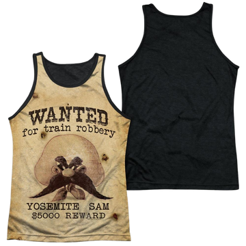 Looney Tunes Wanted men's black back tank