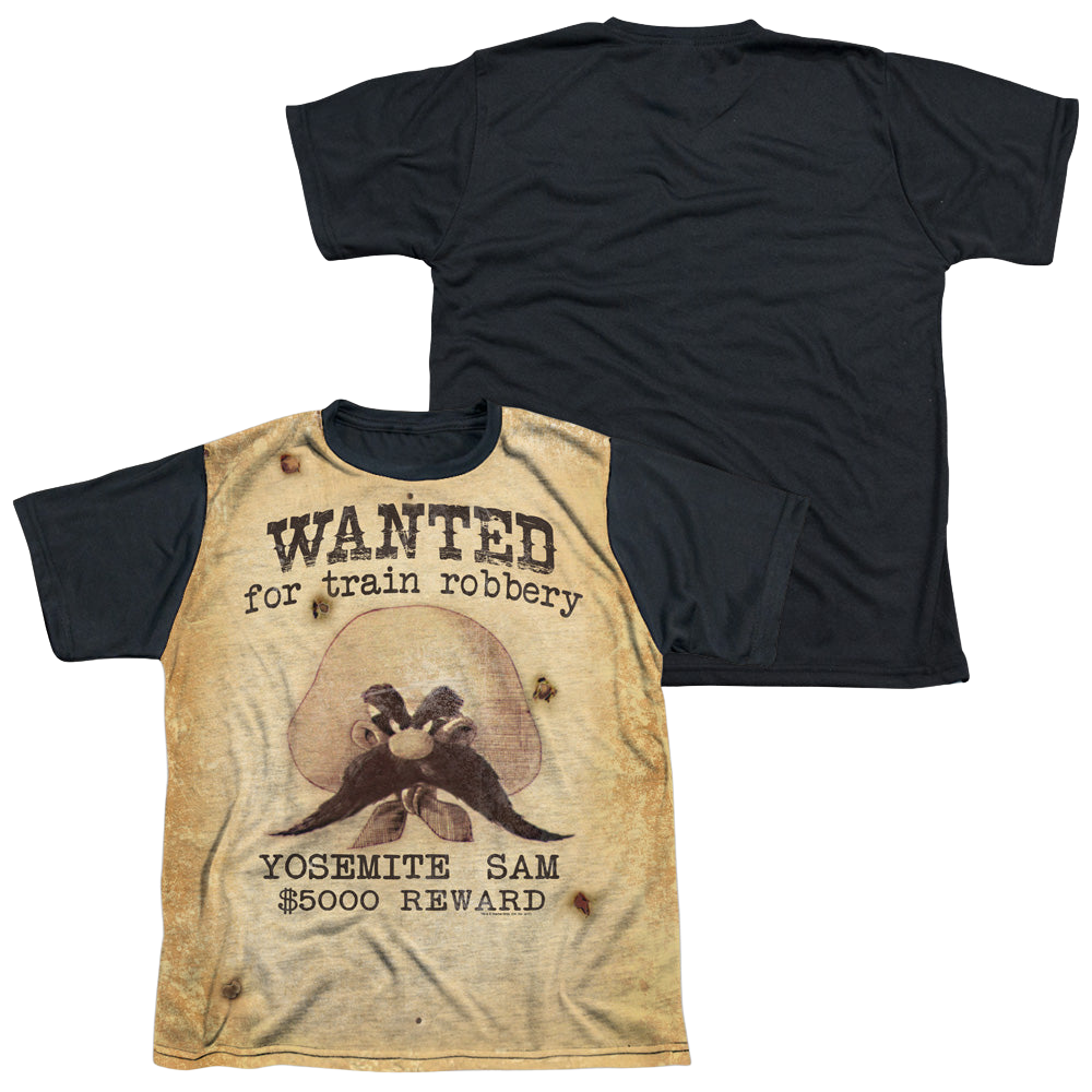 Looney Tunes Wanted - Youth Black Back T-Shirt Youth Black Back T-Shirt (Ages 8-12) Looney Tunes