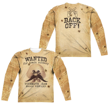 Looney Tunes Wanted men's all-over print long sleeve
