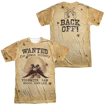 Looney Tunes Wanted Men's All Over Print T-Shirt Men's All-Over Print T-Shirt Looney Tunes