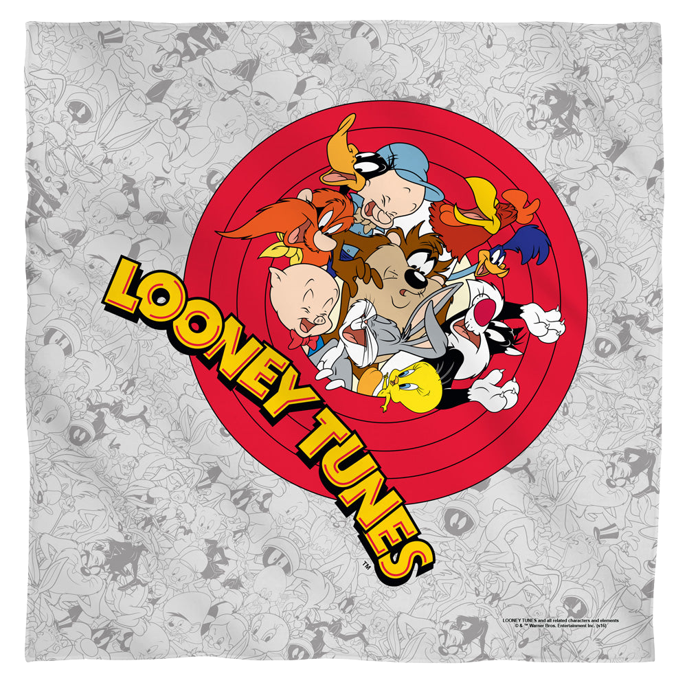 Looney Tunes Group Burst - Bandana Bandanas Looney Tunes