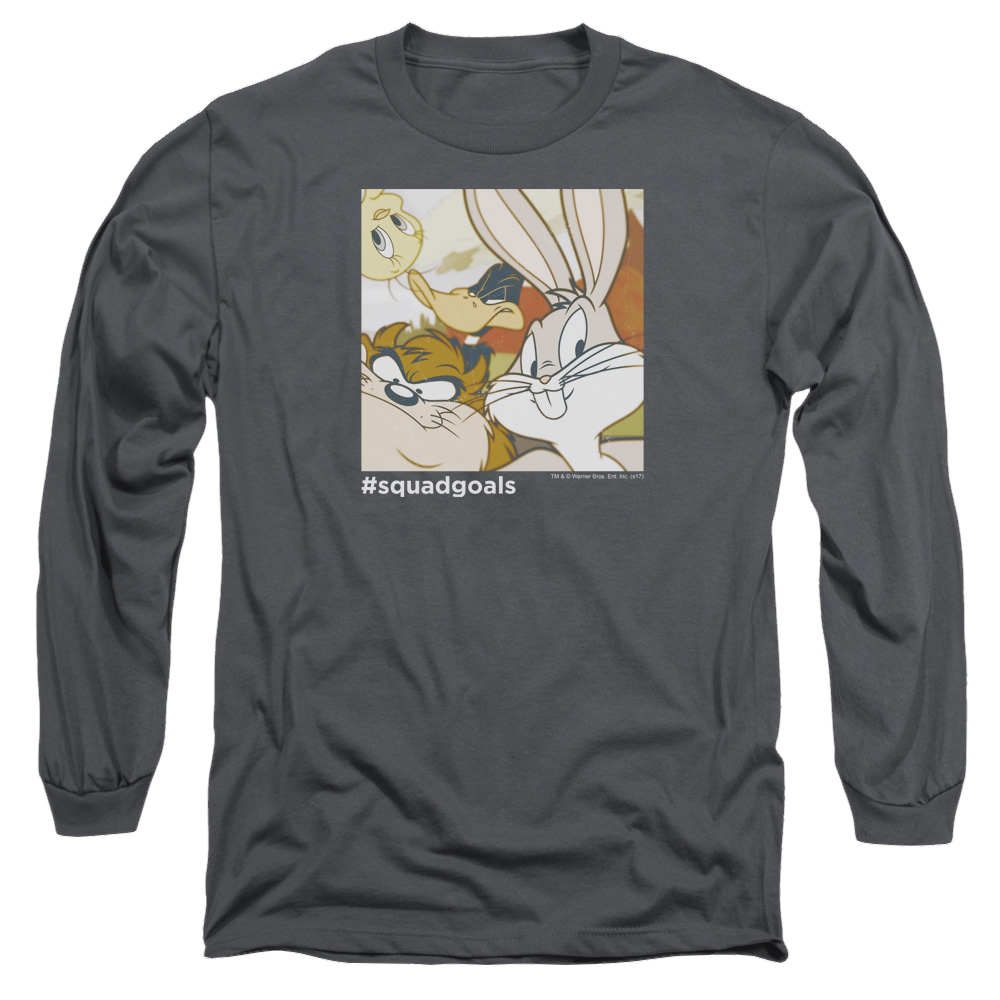 Looney Tunes Squad Goals Men's Long Sleeve T-Shirt Men's Long Sleeve T-Shirt Looney Tunes