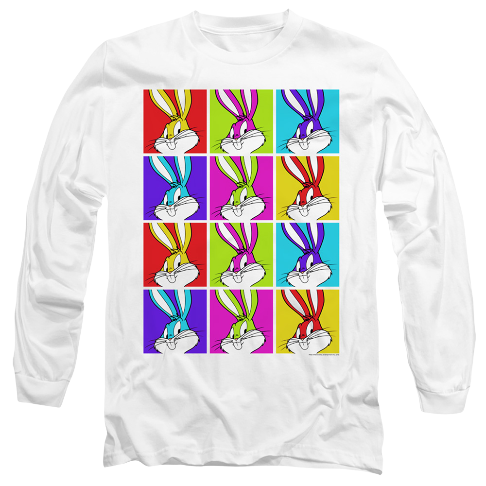 Looney Tunes Bugs Tiles - Men's Long Sleeve T-Shirt Men's Long Sleeve T-Shirt Looney Tunes