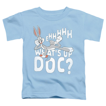 Light blue toddler t-shirt with Looney Tunes Whats Up graphic