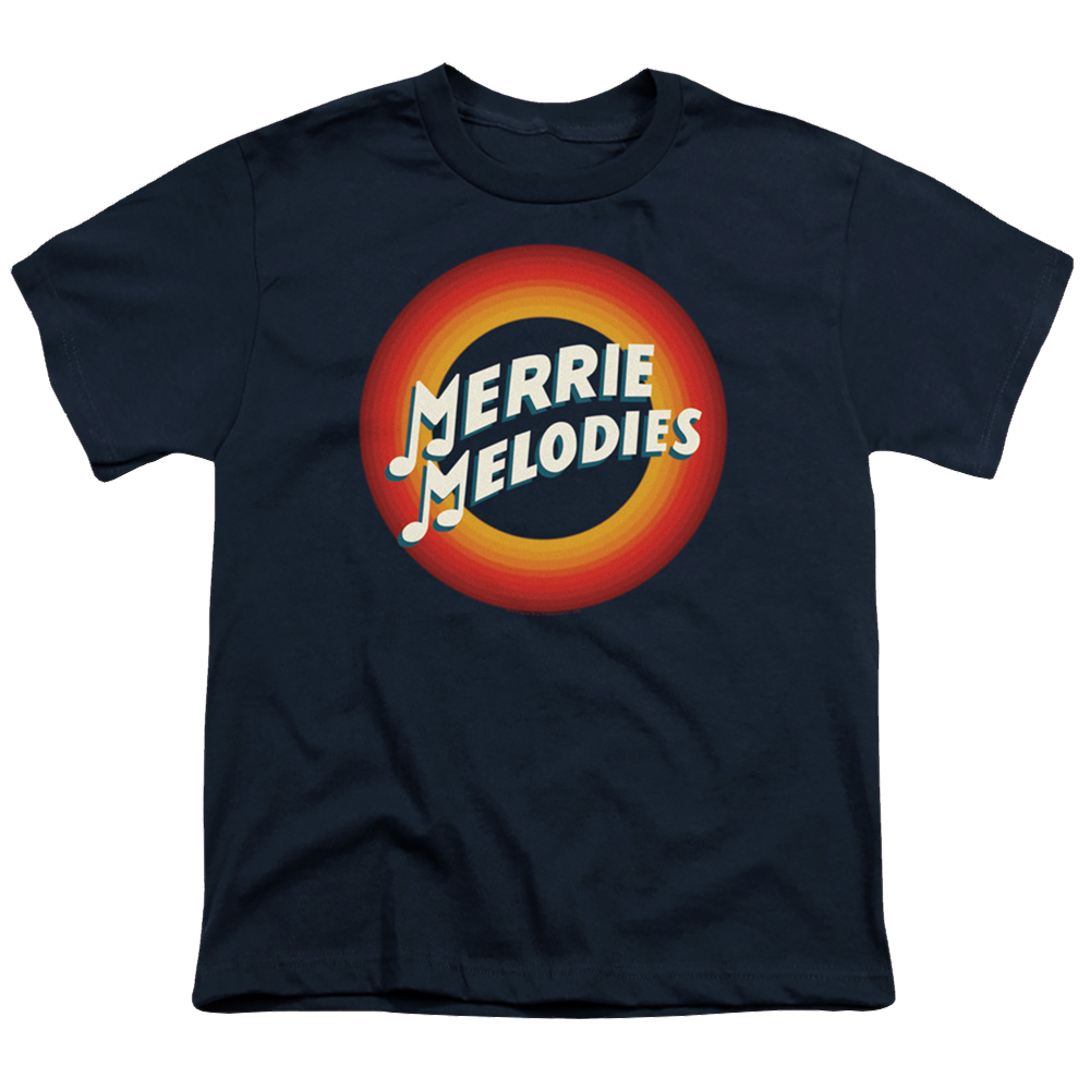 Looney Tunes Merrie Logo - Youth T-Shirt Youth T-Shirt (Ages 8-12) Looney Tunes
