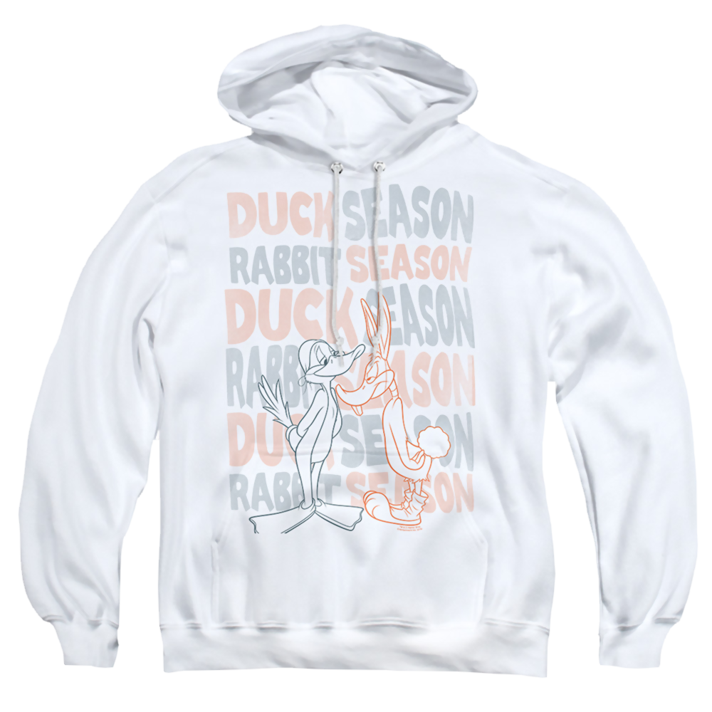 Looney Tunes Duck Season Rabbit Season - Pullover Hoodie Pullover Hoodie Looney Tunes
