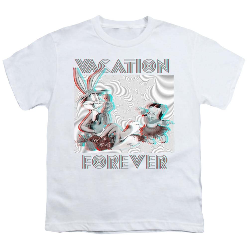 Looney Tunes Vacation Forever - Youth T-Shirt Youth T-Shirt (Ages 8-12) Looney Tunes