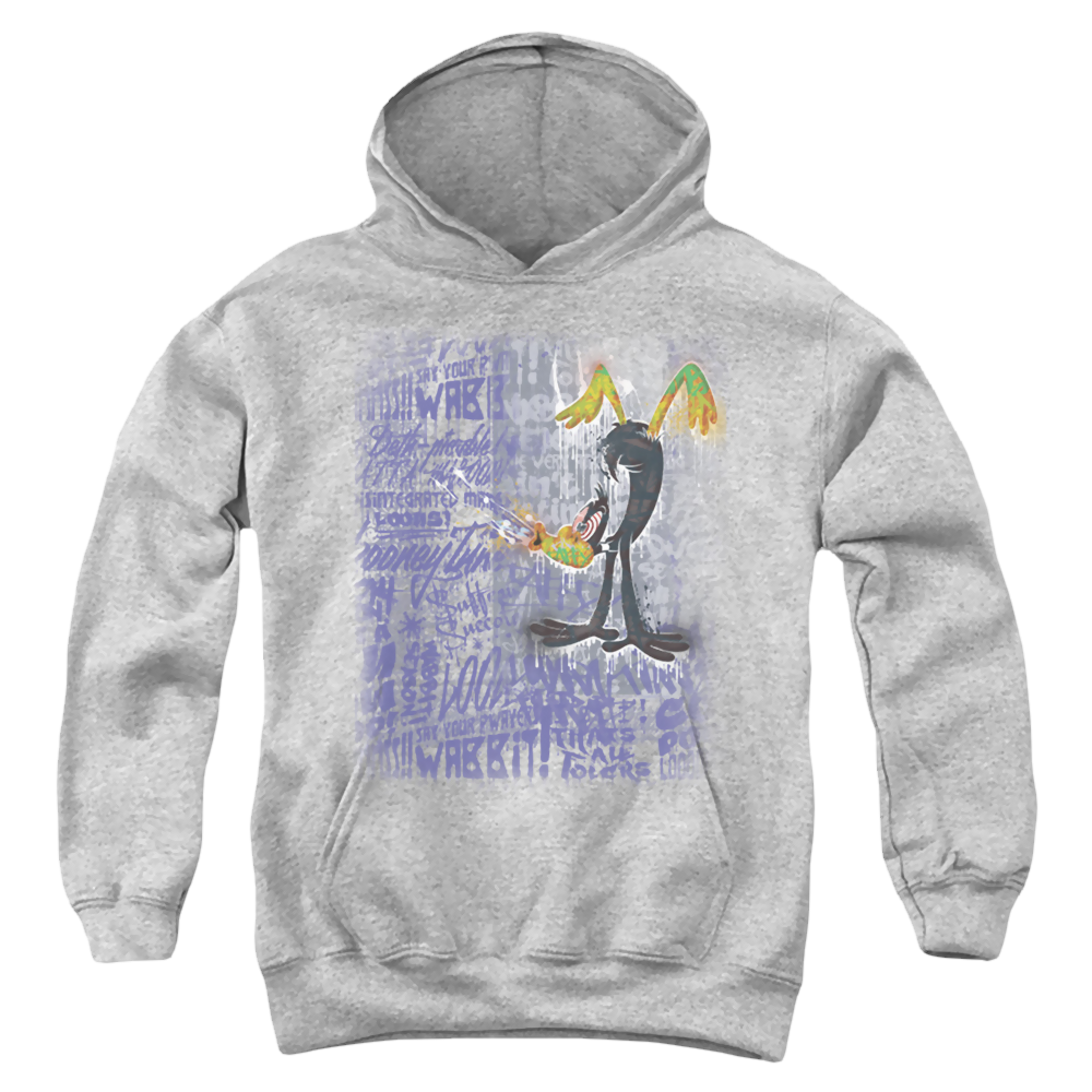 Looney Tunes Graffiti Duck - Youth Hoodie Youth Hoodie (Ages 8-12) Looney Tunes