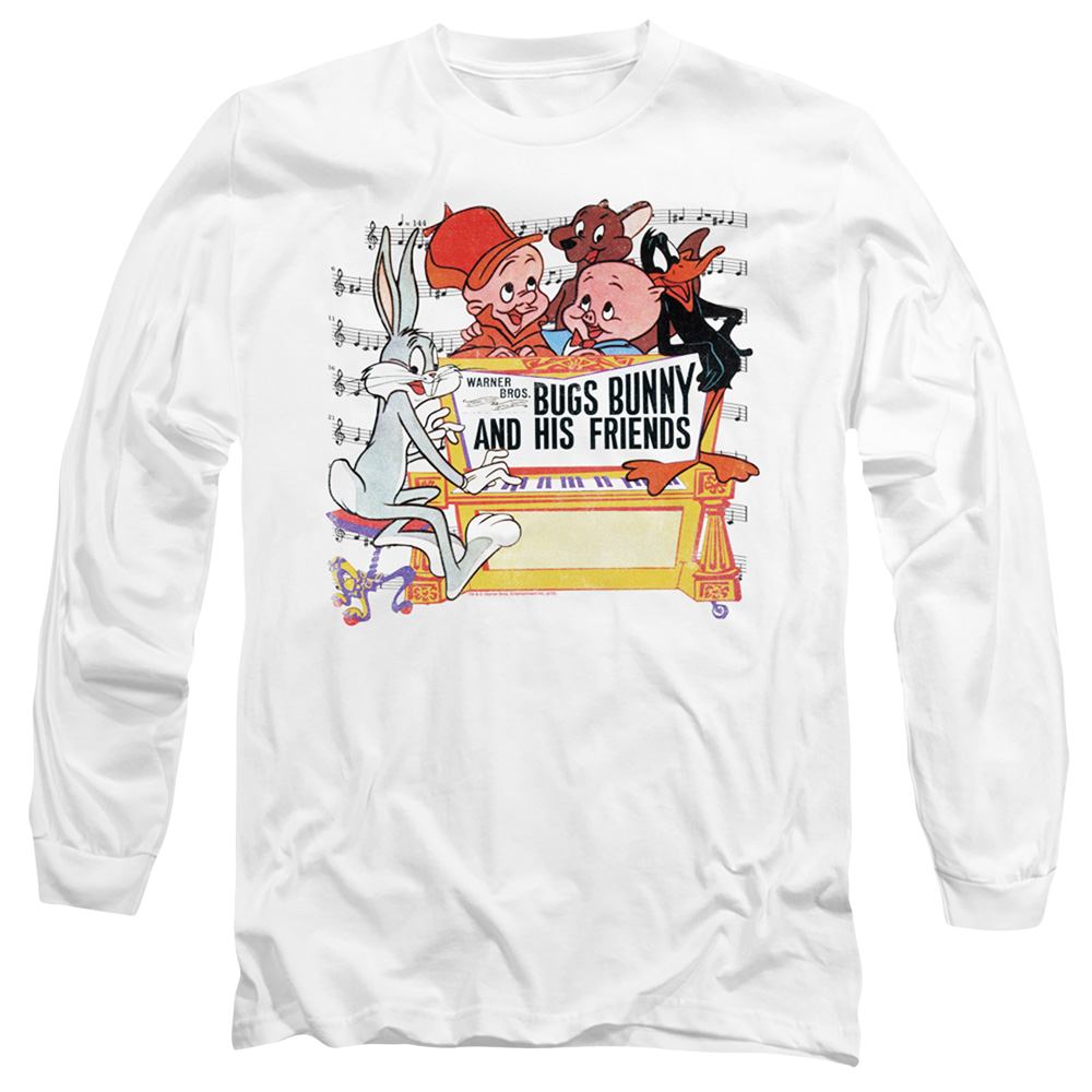 Looney Tunes Bugs And Friends - Men's Long Sleeve T-Shirt Men's Long Sleeve T-Shirt Looney Tunes