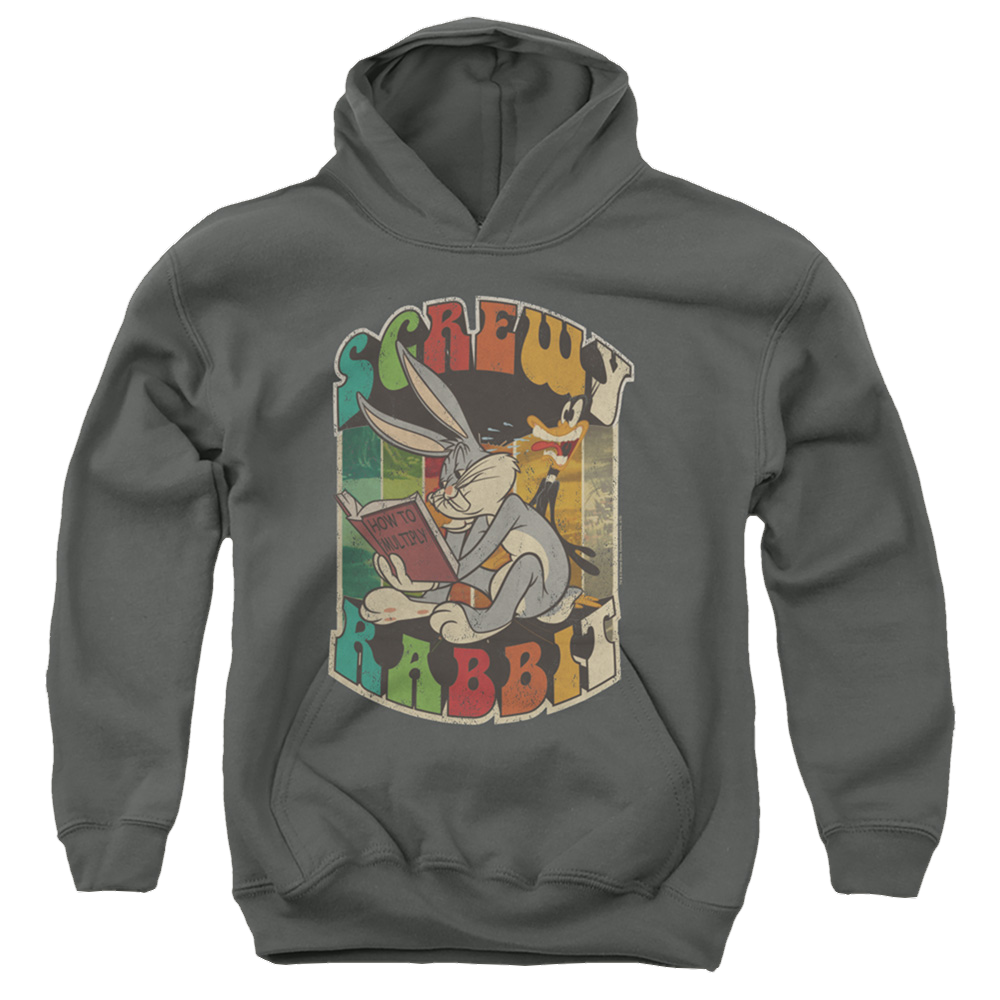 Looney Tunes Screwy Rabbit - Youth Hoodie Youth Hoodie (Ages 8-12) Looney Tunes