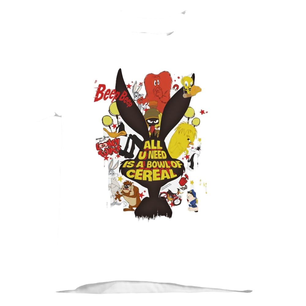 Looney Tunes Cereal - Kid's T-Shirt Kid's T-Shirt (Ages 4-7) Looney Tunes