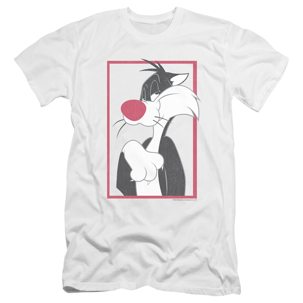 Looney Tunes Sylvester - Men's Premium Slim Fit T-Shirt Men's Premium Slim Fit T-Shirt Looney Tunes