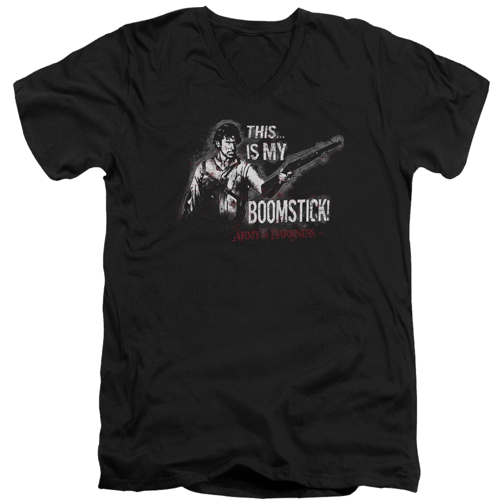 Army Of Darkness Boomstick - Men's V-Neck T-Shirt Men's V-Neck T-Shirt Army of Darkness