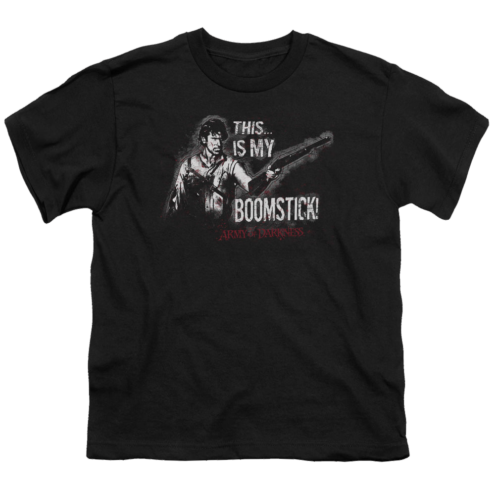 Army of Darkness Army Of Darkness/Boomstick - Youth T-Shirt Youth T-Shirt (Ages 8-12) Army of Darkness