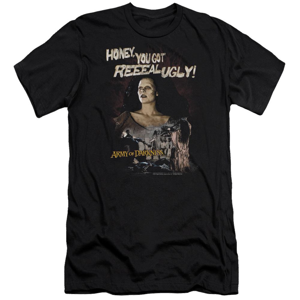 Army Of Darkness Reeeal Ugly! - Men's Premium Slim Fit T-Shirt Men's Premium Slim Fit T-Shirt Army of Darkness